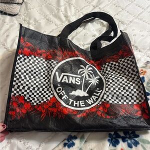 Vans off the wall tote bag